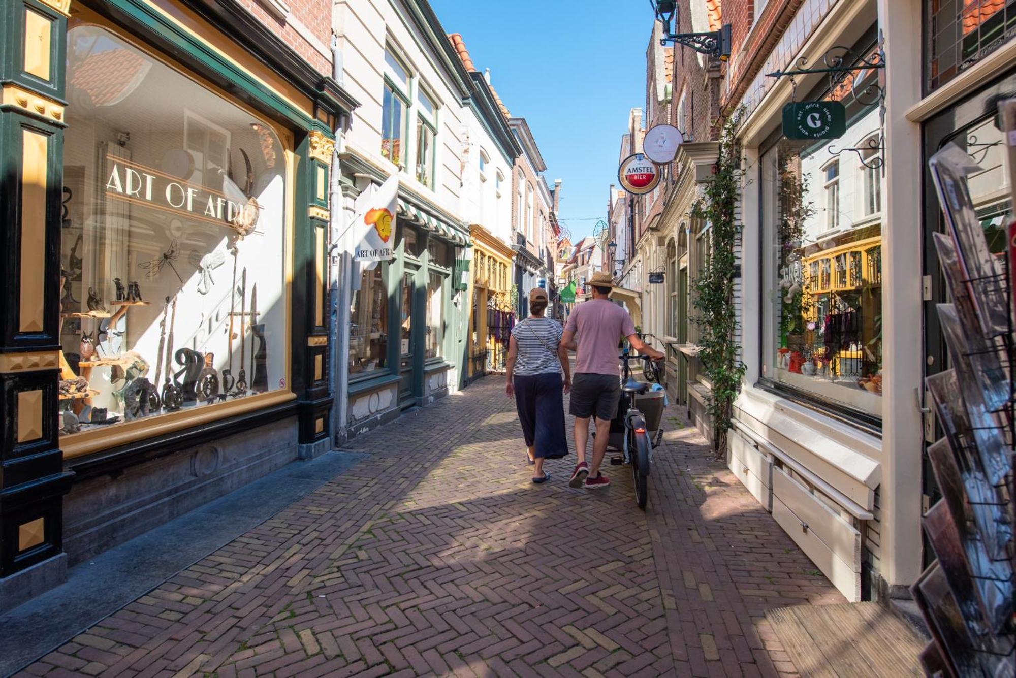 Gezellig Appartement In De Mooie Oude Binnenstad Van Alkmaar Eksteriør bilde